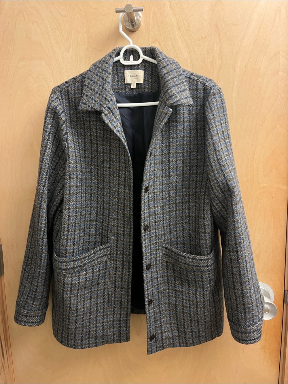 Sezane Will Jacket in Edinburgh Check